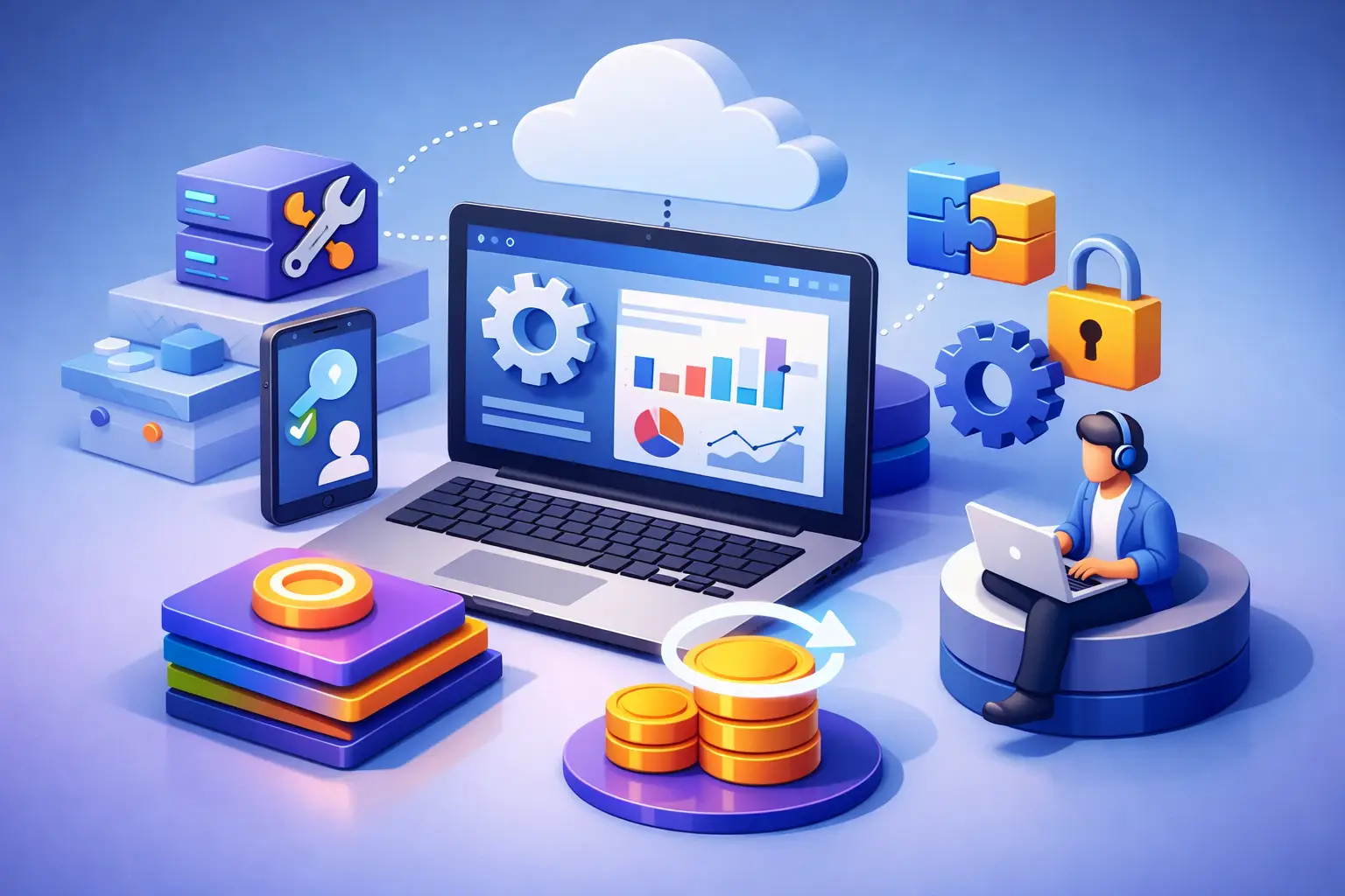 Software personalizzato in abbonamento